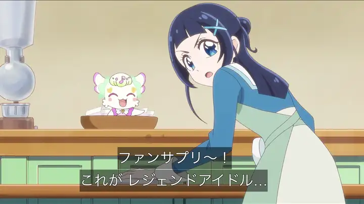 驚きながらもちゃんと手を止めないなな