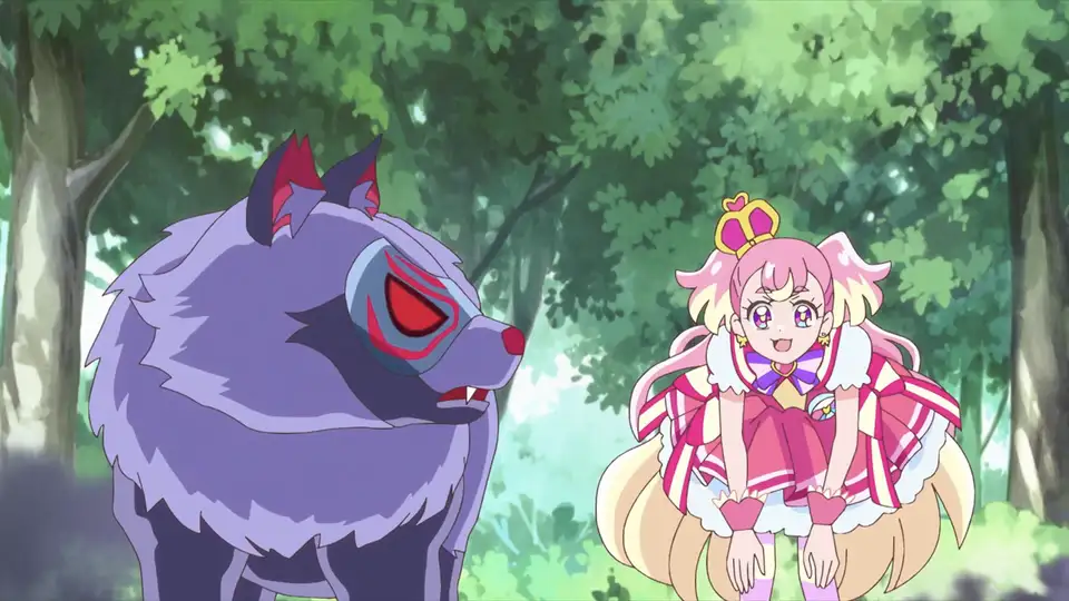 ガルガルにゆっくり近づくワンダフル