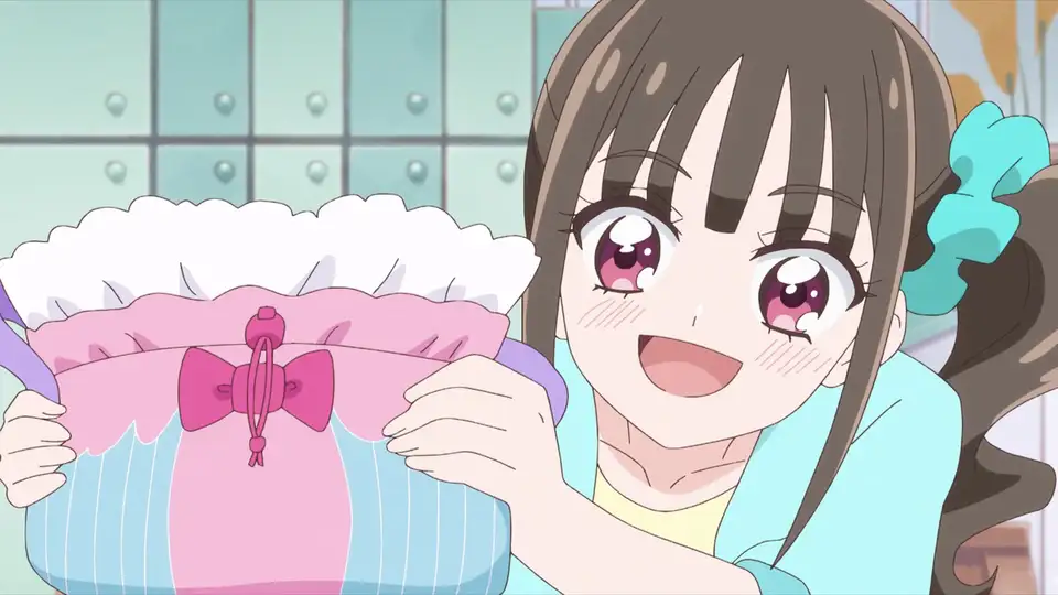 バッグをもらって喜ぶまゆ