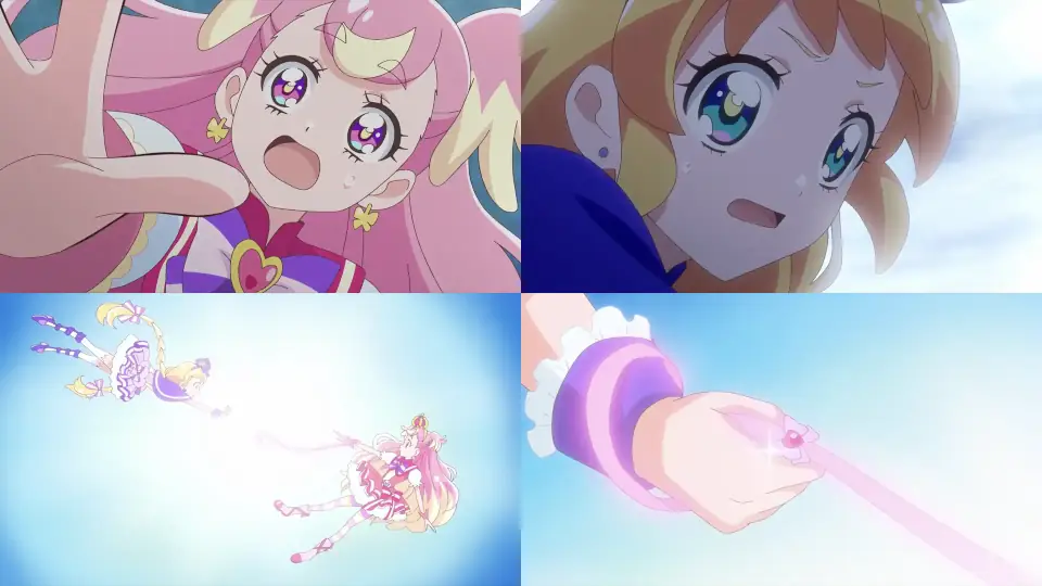 ワンダフルが落ちてからリードが伸びて手を繋ぐまでの一連のシーン