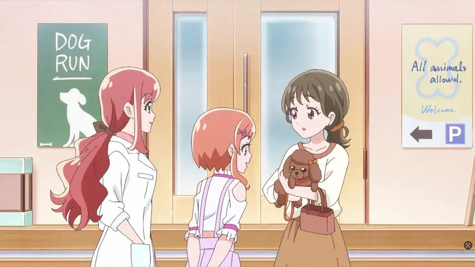 動物病院にきた乾さんとチョコちゃん