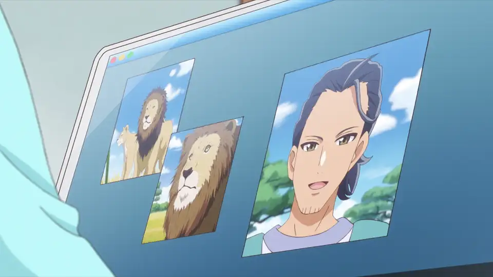 PC越しに語りかけるパパ