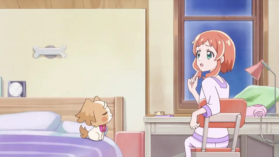 お手伝いしたいというこむぎに対して考えるいろは