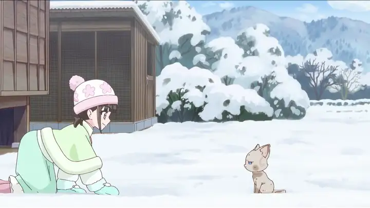 幼いまゆとボロボロのユキ