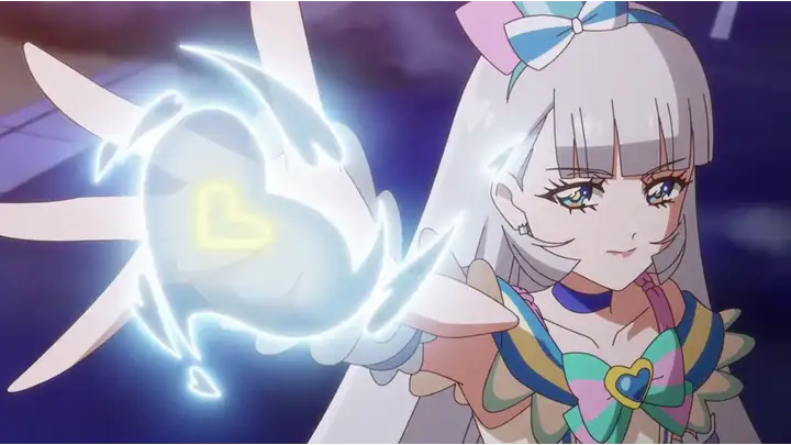 バリアを出す瞬間のキュアニャミー