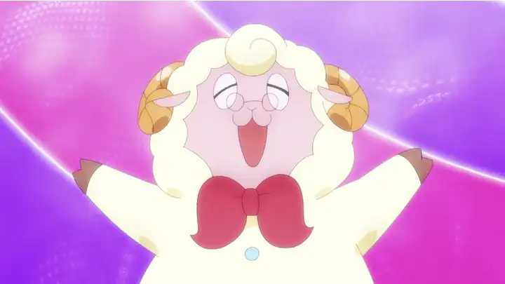 ガルガルと一緒に浄化されるメエメエ